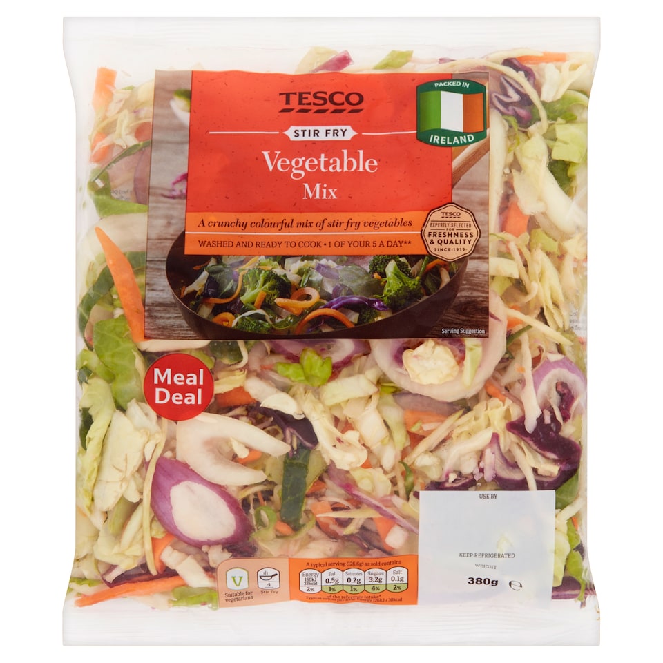 Tesco Vegetable Stir Fry 380G