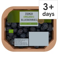 Tesco Organic Blueberries 150G