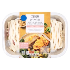 Tesco Cheese & Bacon En Croute 410G