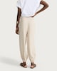 image 3 of F&F Balloon Leg Pleated Trousers in Beige