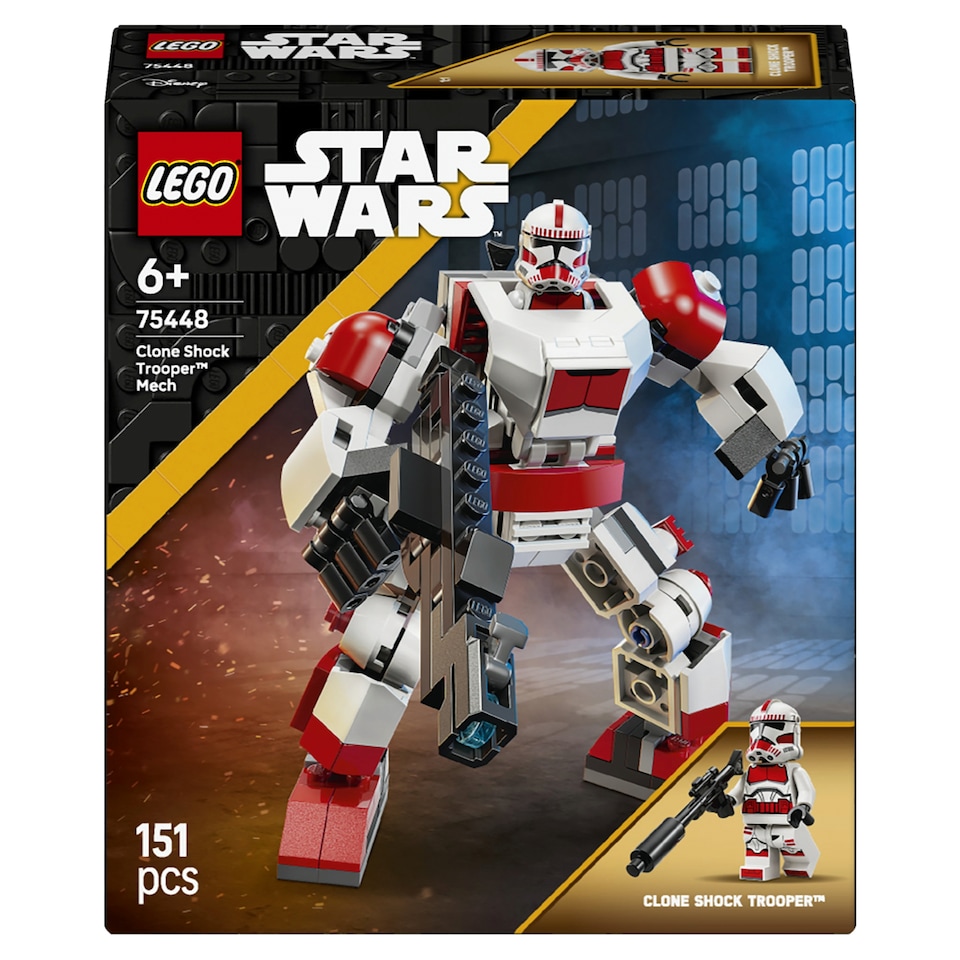 Obrázek 1 pro produkt LEGO Star Wars 75448 Robotický oblek klonového šokového vojáka