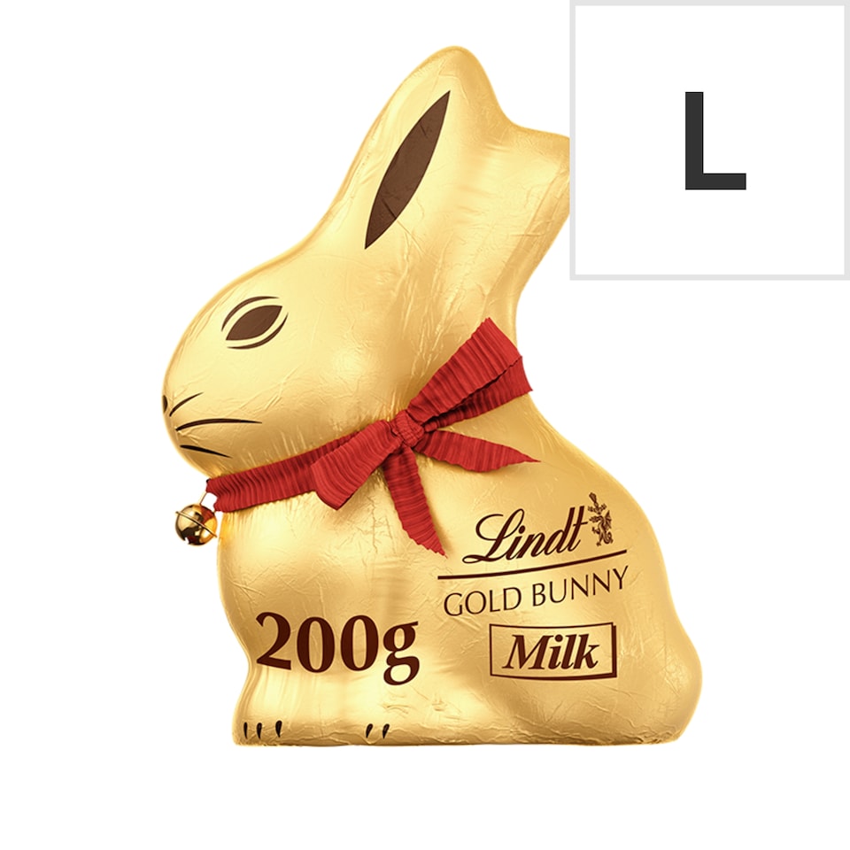image 1 of Lindt Gold Bunny Milk Chocolate 200G