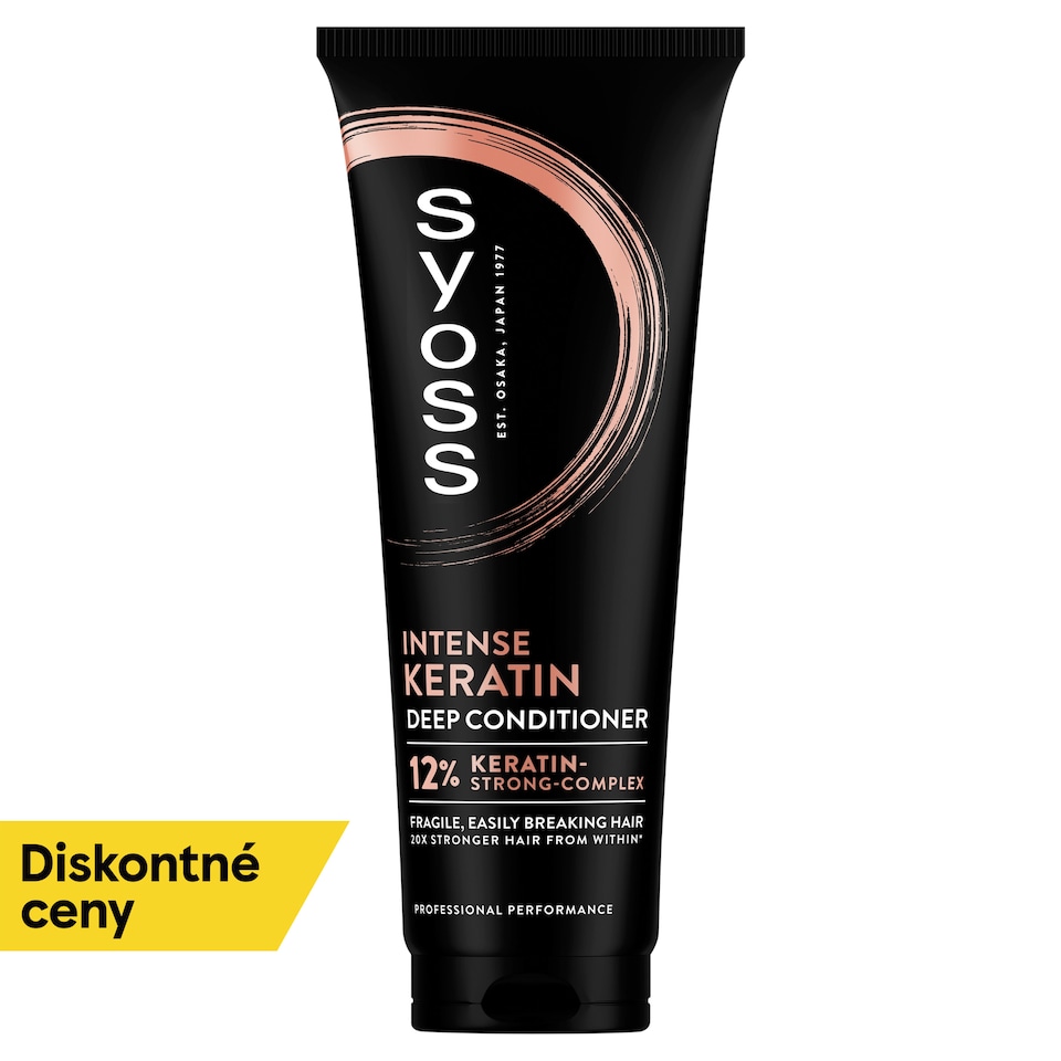 Syoss Intense Keratin hĺbkový kondicionér pre krehké, ľahko sa lámajúce vlasy 250 ml