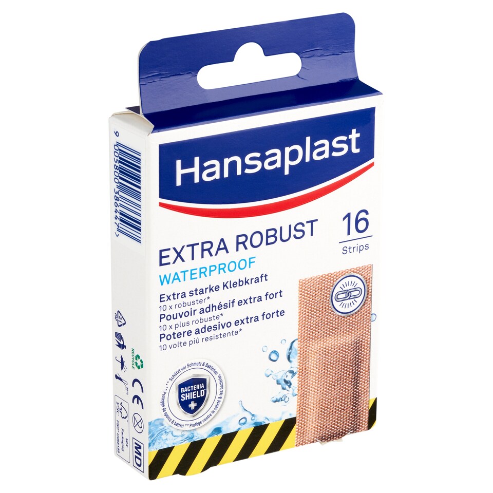 Hansaplast Extra Robust vízálló sebtapasz 16 db  1. kép
