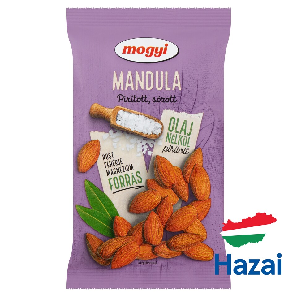 Mogyi Roasted Salted Almonds 120 g