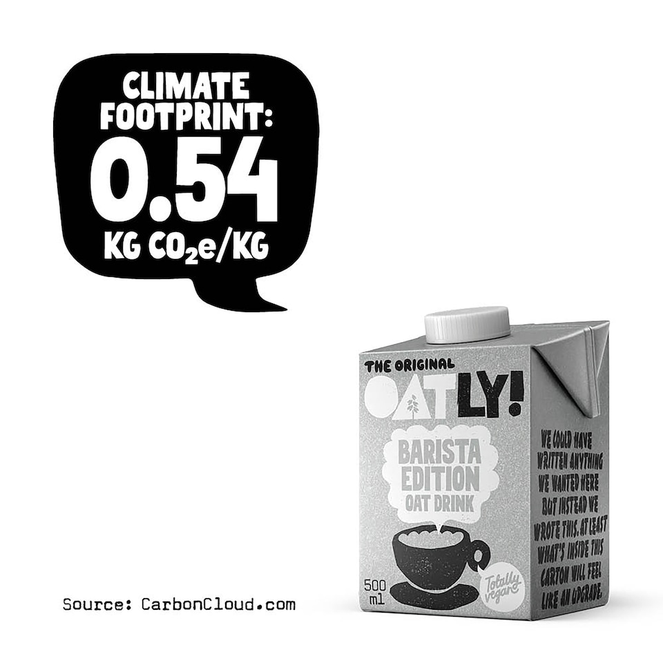 image 1 of Oatly Barista Edition Oat Drink 500ml