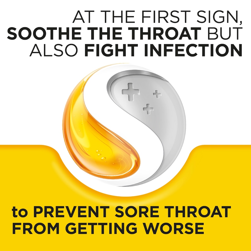 image 1 of Strepsils Honey & Lemon Lozenges x36 for Sore Throat