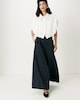 image 2 of F&F Wide Leg Culottes in Navy
