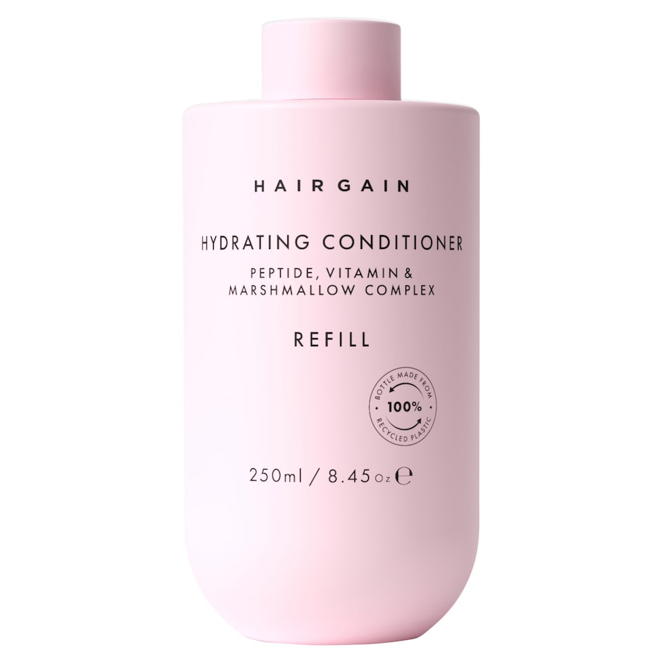 Hair Gain Hydrating Conditioner Peptide, Vitamin & Marshmallow Complex Refill 250ml