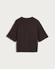 image 4 of F&F Textured Oversized Fit T-Shirt in Chocolate