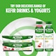 image 4 of Activia Gut Health Kefir - Strawberry & Raspberry 2 x 150g