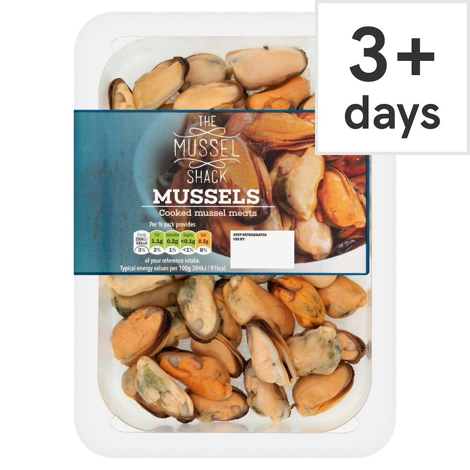 The Mussel Shack Cooked Mussel Meats 150G
