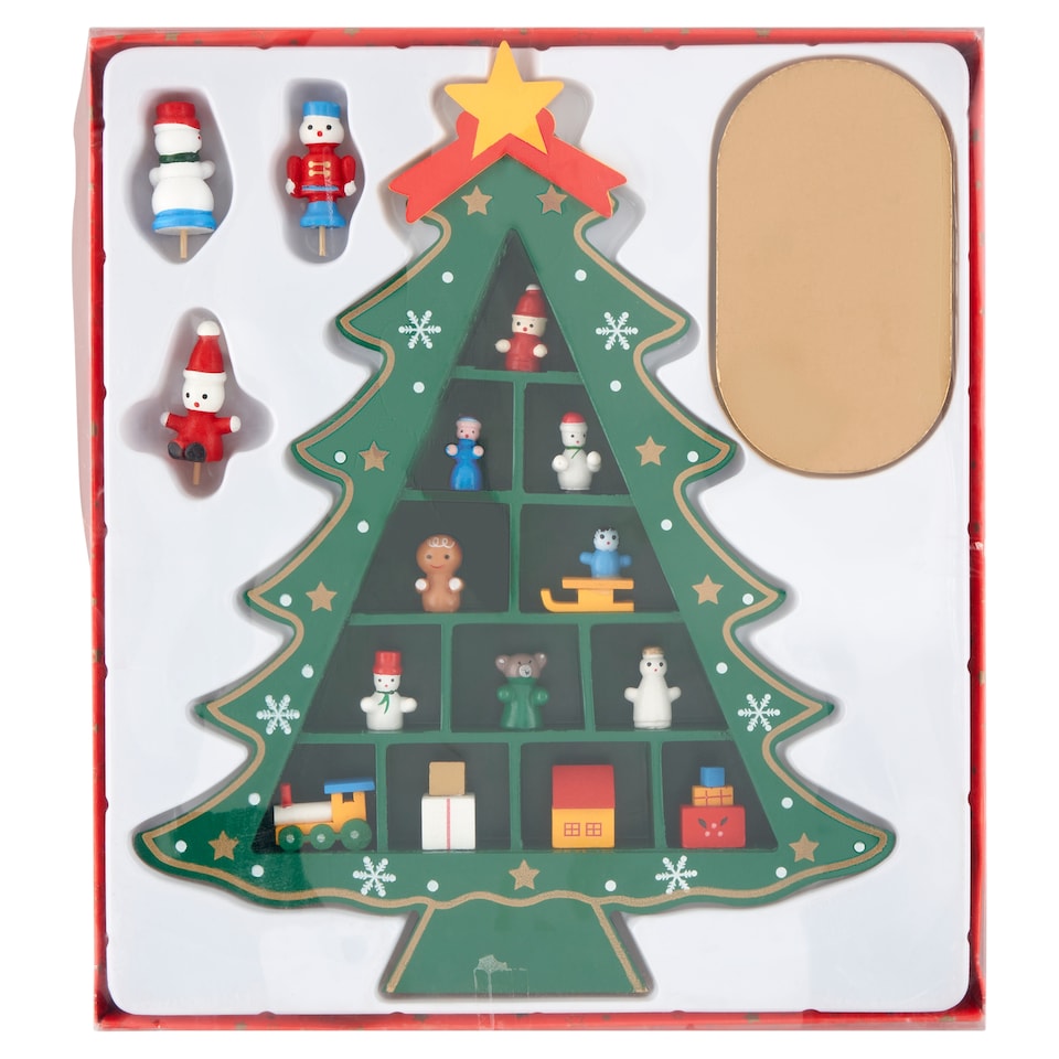 Christmas Tree Decoration with Small Figures