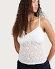 image 3 of OH ME OH MY Floral Lace Cami Top in White