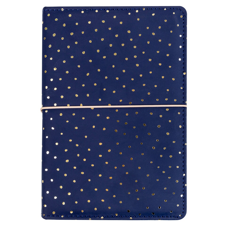 Bee A5 Navy Organiser With Belly Band