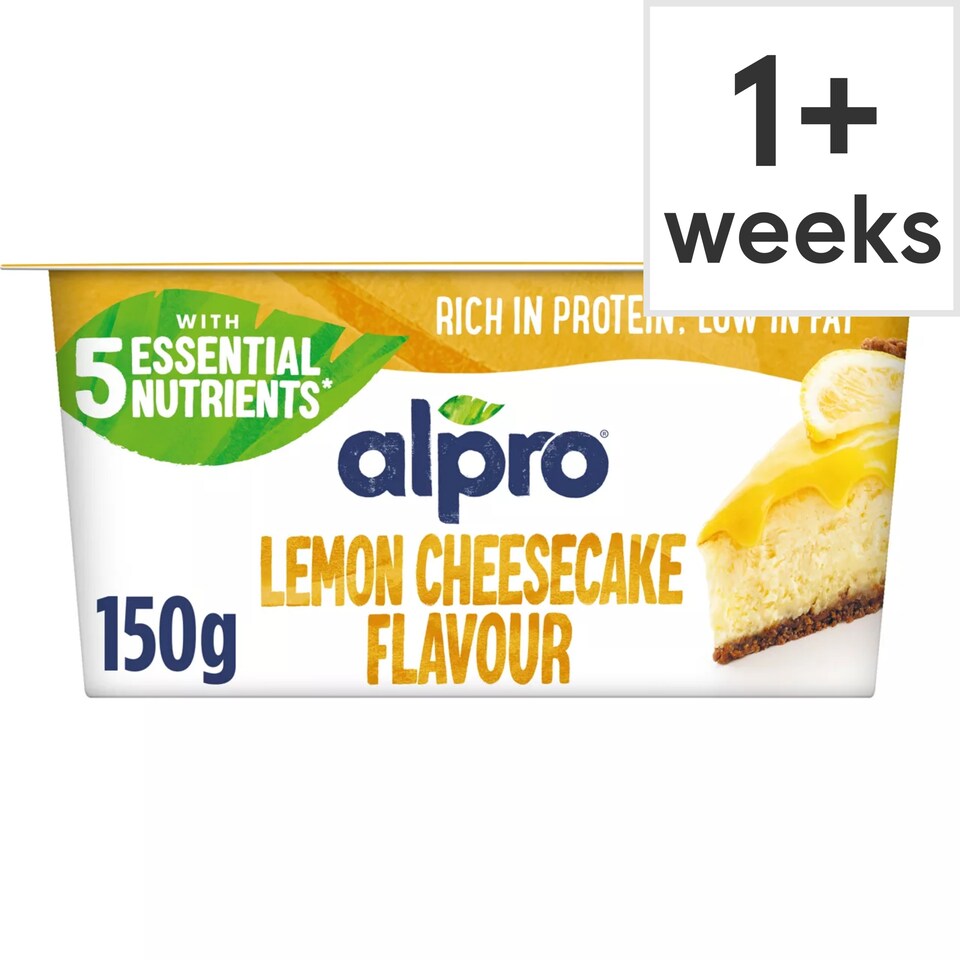 image 1 of Alpro Lemon Flavour Cheesecake 150g