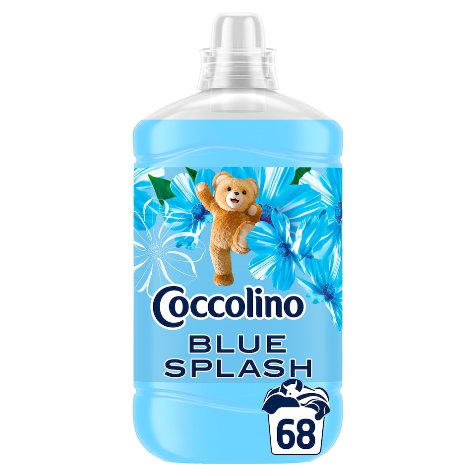 Coccolino Fresh & Soft Blue Splash öblítőkoncentrátum 68 mosás 1700 ml