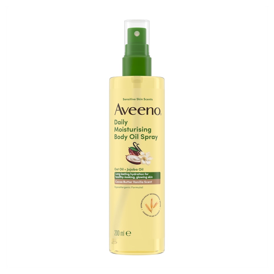 image 1 of Aveeno Daily Moisturising Body Oil Spray 200ml