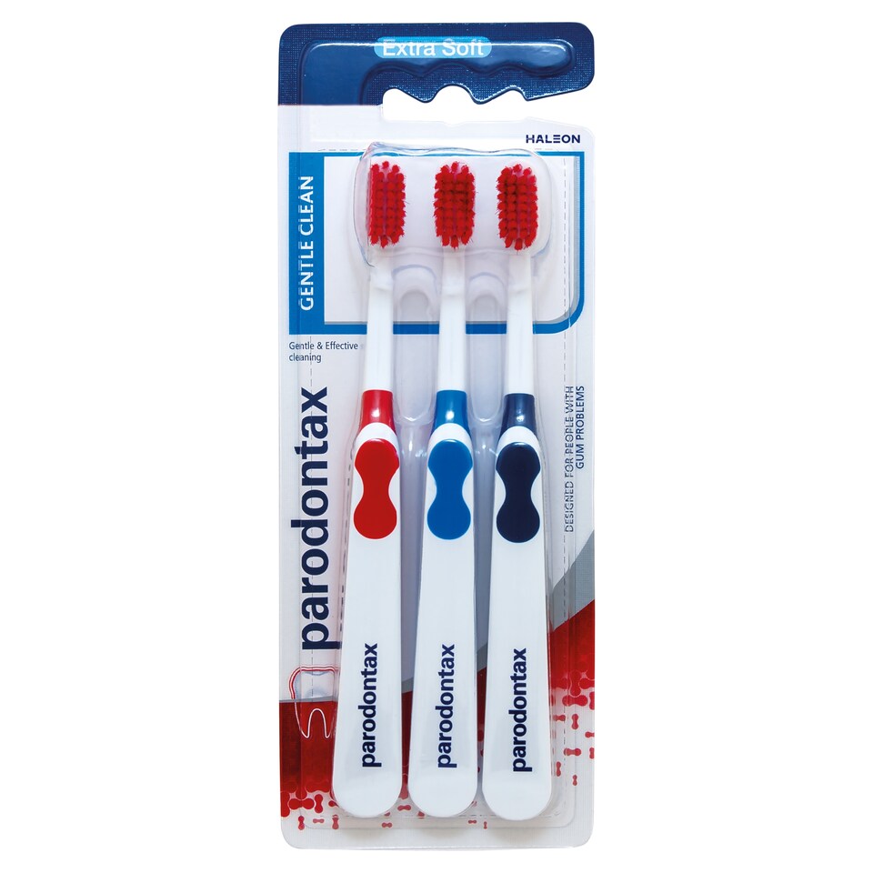 Parodontax Gentle Clean Extra Soft Toothbrush 3 pcs