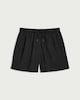 image 4 of F&F Palm Leaf Embroidered Swim Shorts in Black