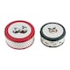 image 1 of F&F Home Christmas Pudding & Mince Pie Cake Tins