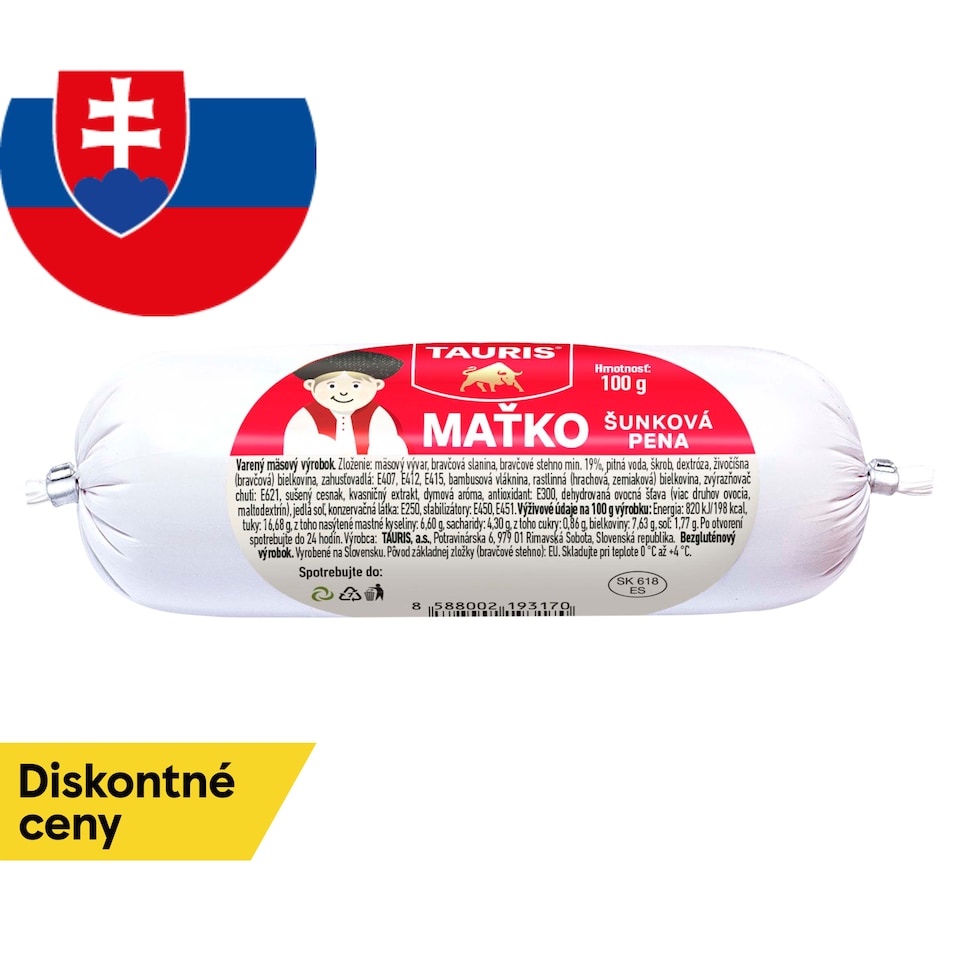 Tauris Maťko šunková pena 100 g