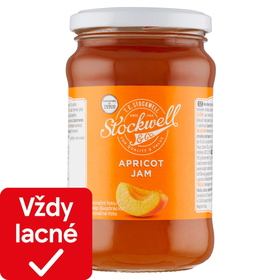 Stockwell & Co. Marhuľový džem 450 g