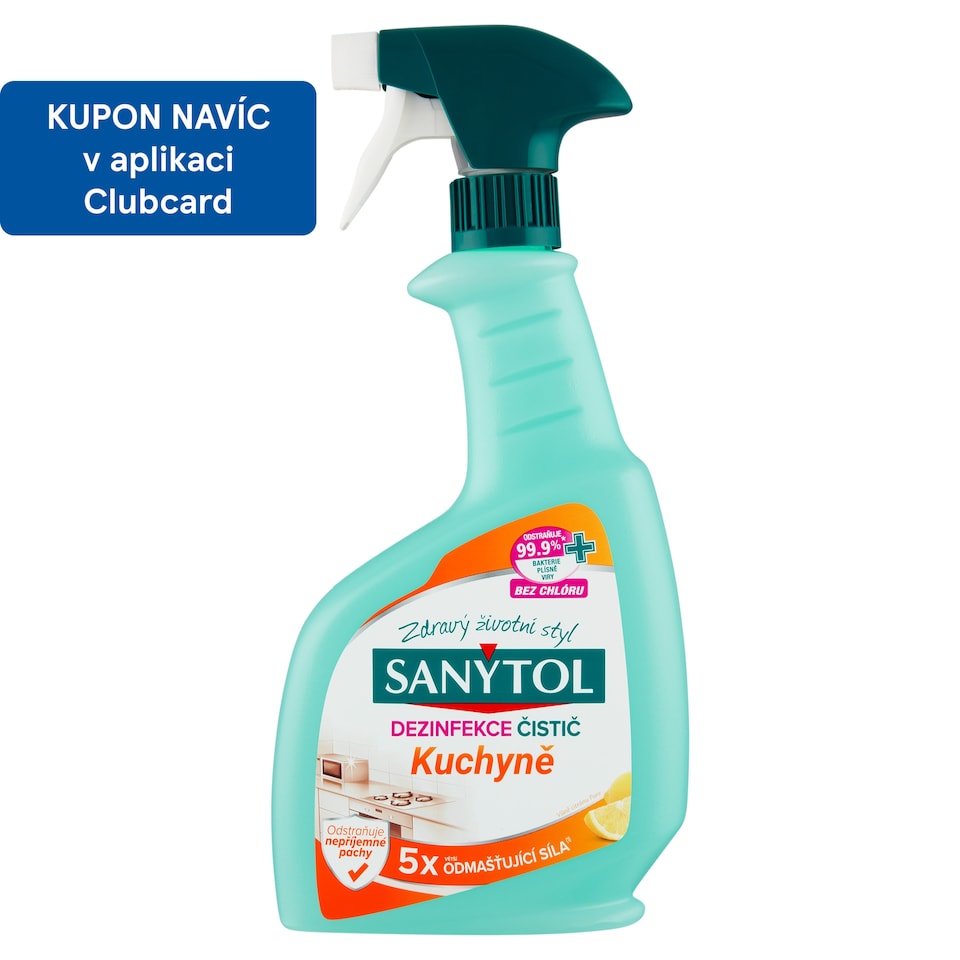 image 1 of Sanytol Disinfection Kitchen Cleaner Lemon Scent 500ml