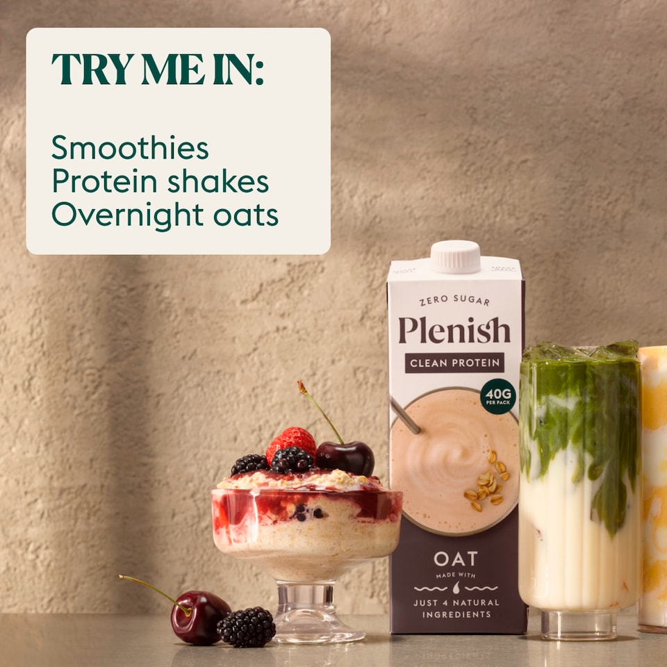 image 1 of Plenish Clean Protein Oat Chilled 1L