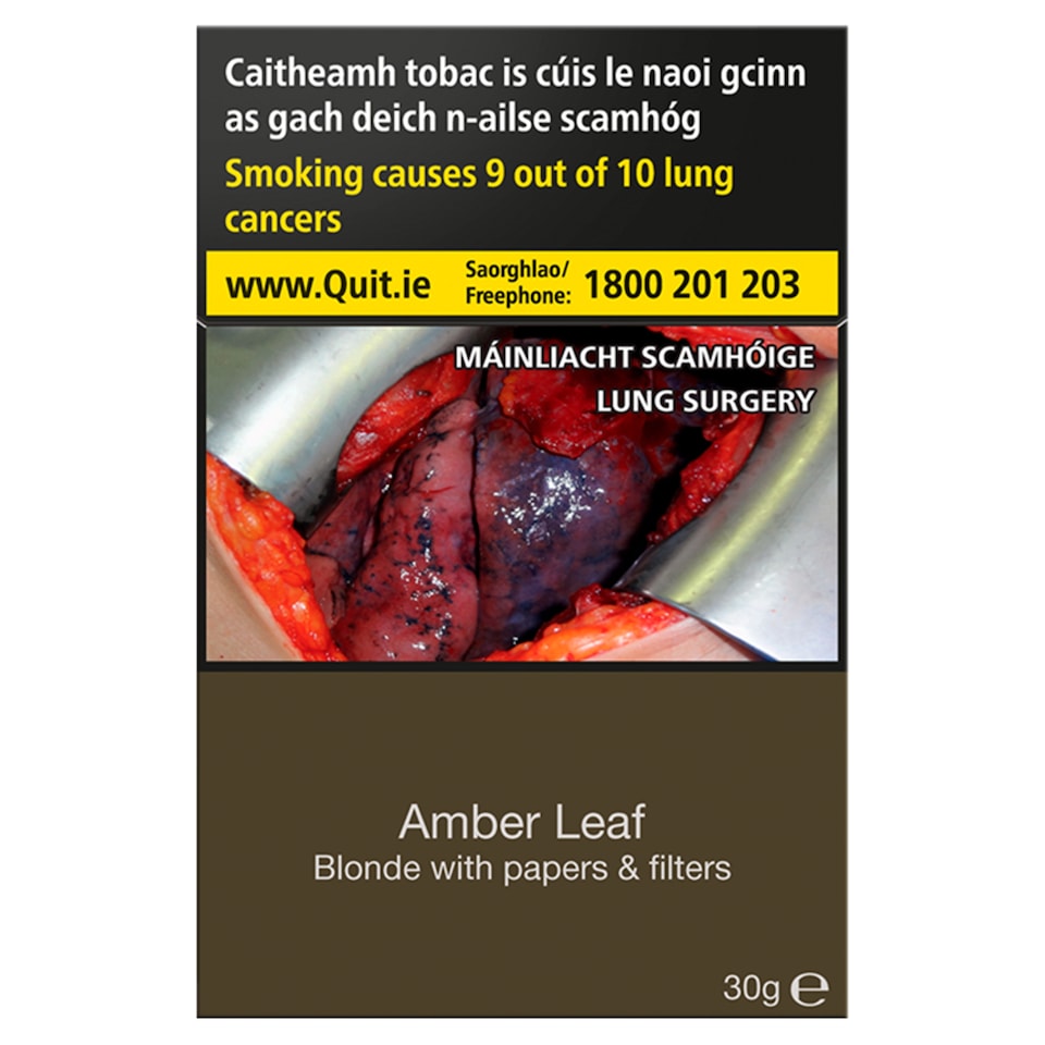 Amber Leaf Blonde 30G Cpb