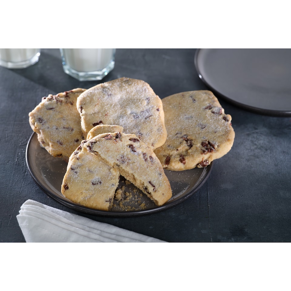 image 1 of Tesco Finest Belgian Triple Chocolate Shortbread 4 Pack