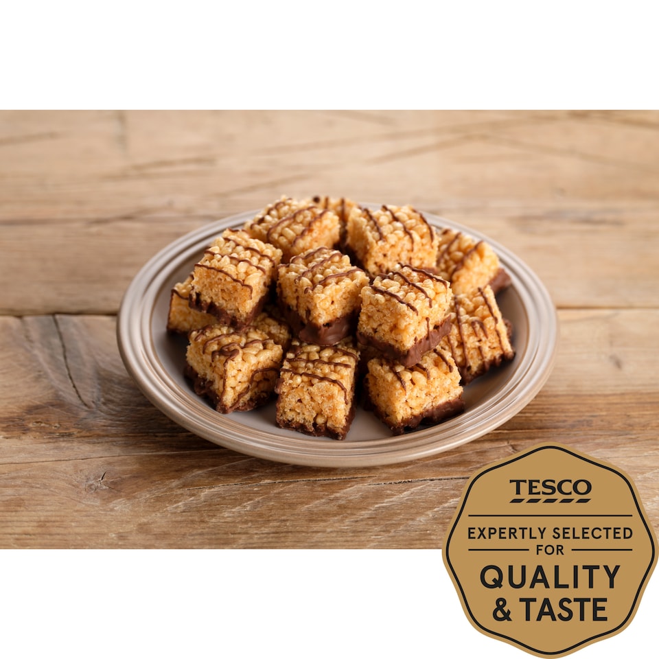 image 1 of Tesco Crispy Caramel Bites 20 Pack