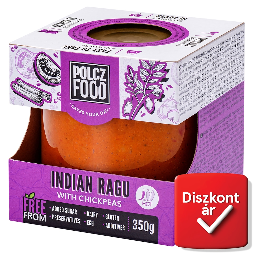 Polcz indiai csicseriborsó ragu 350 g