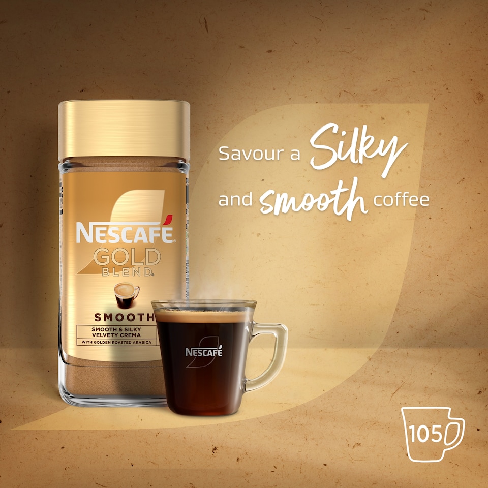 image 1 of Nescafe Gold Blend Smooth Instant Coffee 190g