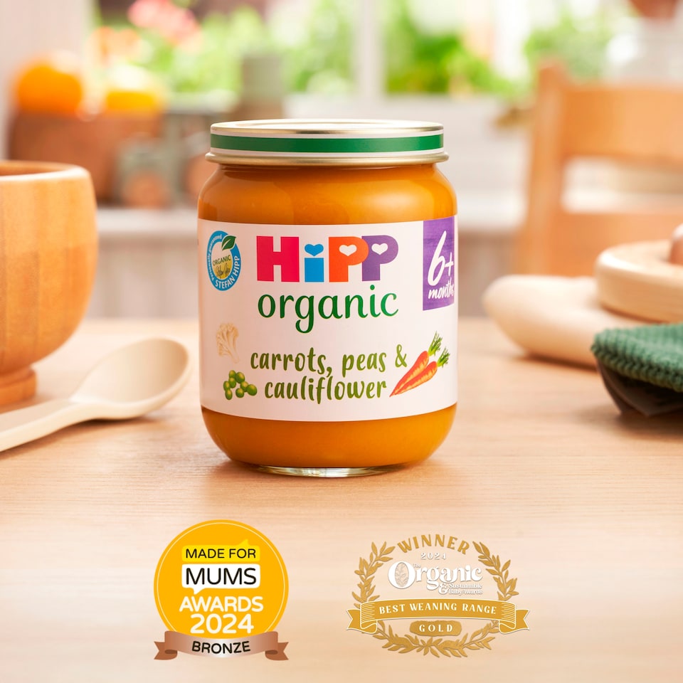 image 1 of Hipp 4 Month Organic Mixed Vegetable Medley 125G