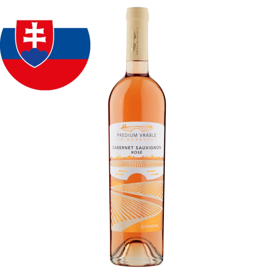Predium Vráble Cabernet Sauvignon Rosé Semi-Sweet Pink Wine 0.75 L
