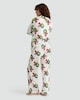 image 3 of The Grinch Wreath Print Shirt and Trousers Pyjamas in Stone