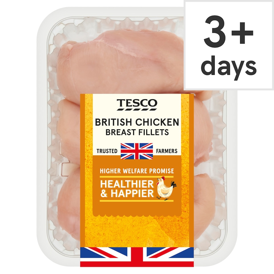 Tesco Chicken Breast Fillets 650g (c) 