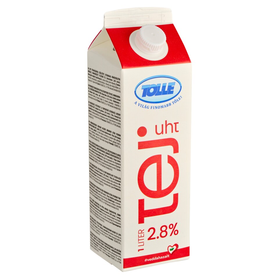 Tolle UHT félzsíros tej 2,8% 1 l  1. kép