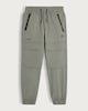 image 4 of 9 Peaks Cuffed Cargo Joggers in Khaki