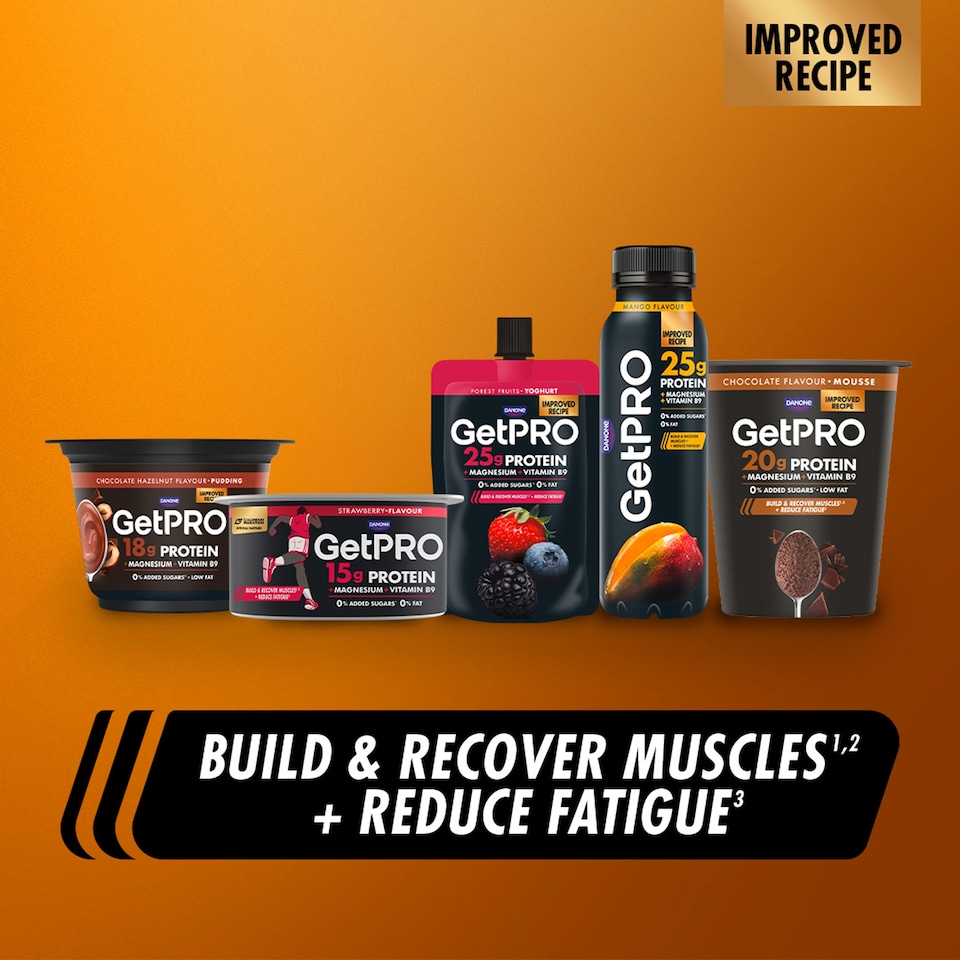 image 1 of GetPro 25g Vanilla High Protein Yoghurt Drink 300g