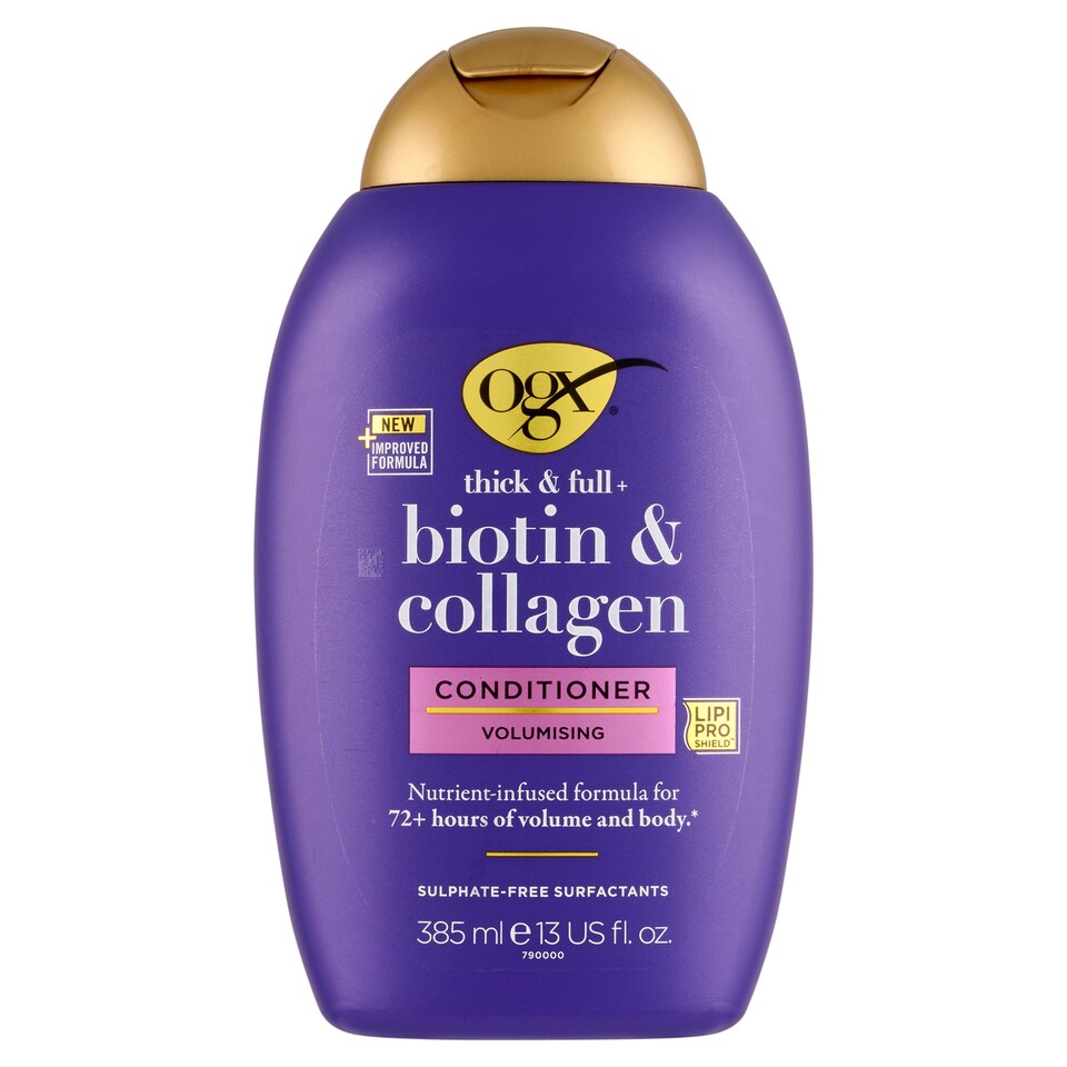OGX Thick & Full kondicionér s biotinem a kolagenem 385ml