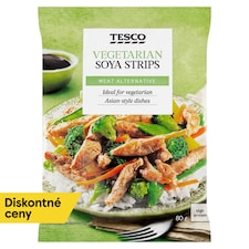 Tesco Vegetarian Soya Strips 80 g