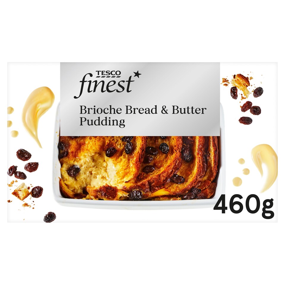 Tesco Finest Brioche Bread & Butter Pudding 460g