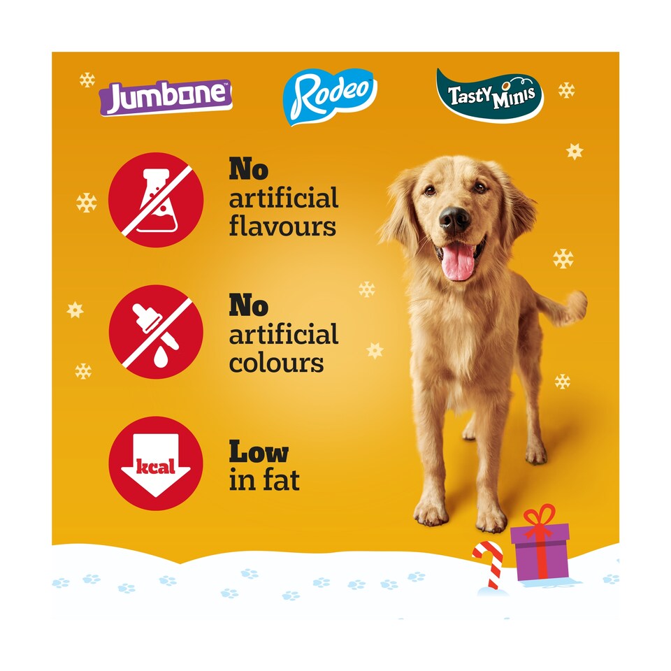 image 1 of Pedigree Christmas Stocking Dog Treats 367G