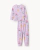 image 2 of Bluey Pure Cotton Printed Pyjama Set in Lilac