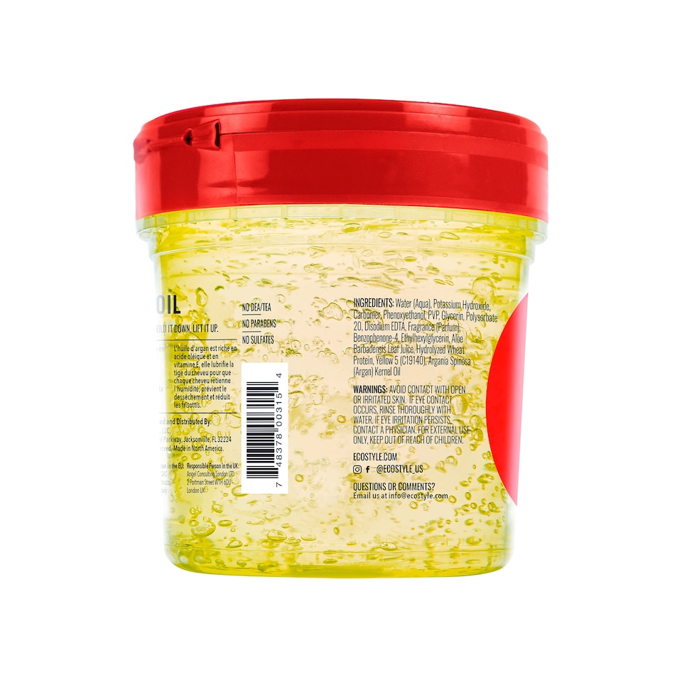image 1 of Eco Style Argan Oil Styling Gel 236ml
