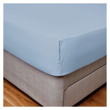 Silentnight Supersoft Light Blue Fitted Sheet Single