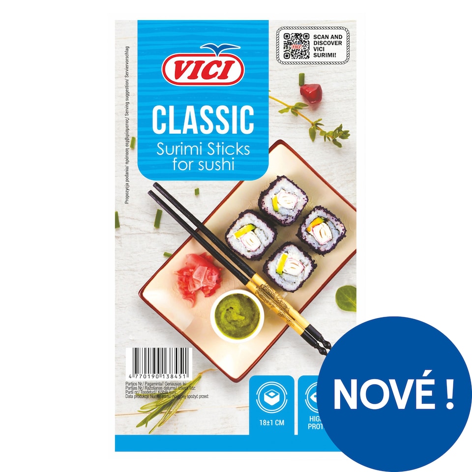 Vici Surimi rybí tyčinky 500g