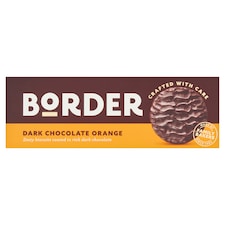 Border Dark Chocolate Orange Biscuits 150G